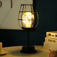 Veilleuse à LED de haute qualité pour la maison Table décorative Lumière de Noël Offre Spéciale en fer Décoration