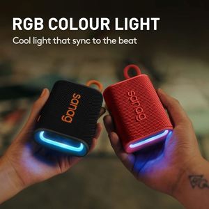 Haut-parleurs Bluetooth Sanag M13S Pro Haut-parleur ultra portable avec lumière RVB Haut-parleur Bluetooth 5.3 sans fil avec IPX7 étanche - Product Image 3