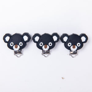 <span class=keywords><strong>Chupete</strong></span> de silicona con forma de Koala de Metal, Clips de soporte, <span class=keywords><strong>chupete</strong></span> de bebé con pezón de silicona - Product Image 6