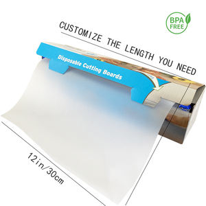 Plaques à découper en plastique jetables faciles à utiliser, avec couteau coulissant intégré pour la préparation de cuisine, Commercial, voyage - Product Image 3