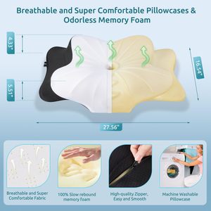 Ergonomic <b>Neck</b> Support <b>Pillow</b> - Product Image 2