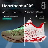 Chaussures de course unisexes d'hiver à lacets, doublées de mesh, couleur unie, grandes tailles, baskets de sport EU 32-48, respirantes, légères, confortables et chaudes