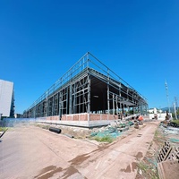 Construcción de Casas Modernas de Lujo con Diseño Personalizado en China, Estructura Metálica, Taller de Acero Ligero