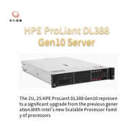 Nouveau serveur en rack HPE DL388GEN10 380G10 2U Intel 2x5215R 2,1 GHz 4x16 Go de mémoire 2,4 To de disques durs SAS 800 W DL380G10+ 380GEN11