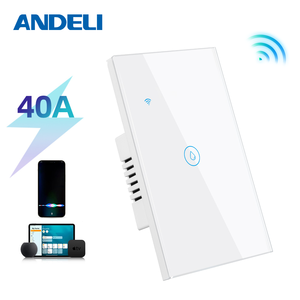 Interrupteurs intelligents pour chauffe-eau Apple <span class=keywords><strong>Homekit</strong></span> 40A, norme israélienne et américaine, WIFI, blanc, commande vocale Alexa Siri, UE - Product Image 6
