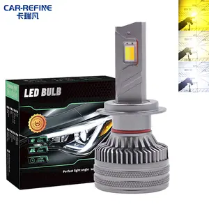 200W 12V 24V X8 H7 Led Headlight H4 Car Bulbs Canbus 3000K 4300K 6000K 3 Color H1 H8 H9 H11 LED 9005 9006 LED Headlight Bulb