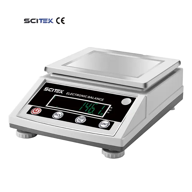 Balance électronique SCITEK 10 kg interface RS232 en option balance à faisceau électronique