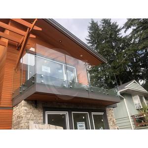 Clôture de <span class=keywords><strong>piscine</strong></span>, garde-corps en verre trempé transparent, garde-corps en verre - Product Image 6