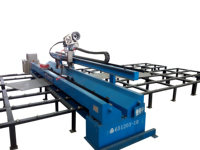 Machine de soudage longitudinal pour plaques, soudeuse automatique pour soudage bout à bout SAW MIG TIG de réservoirs et cylindres