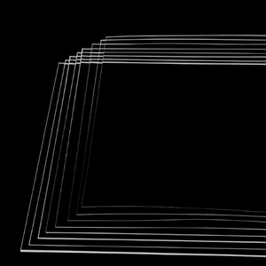 Foglio Trasparente in PET, Pellicola Sottile Pieghevole, Foglio di Plastica Trasparente in PVC, Foglio in PC, Lavorazione e Personalizzazione con Fustellatura - Product Image 3