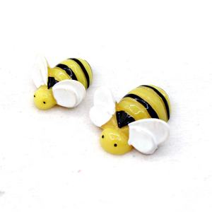 Cabujones de resina con diseño de abeja de dibujos animados para manualidades, para carcasas de teléfono DIY o accesorios de decoración para refrigeradores - Product Image 4