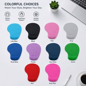 Wholesale Custom Logo Pads for Promo Business <b>Office</b> <b>Gift</b> Ergonomic Mouse Pad With Wrist Rest Desk Mousepad - Product Image 2