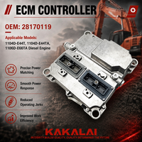 Modul Kontrol Mesin KAKALAI 28170119 ECM Papan Komputer untuk Perkins 1106D-E66TA Suku Cadang Excavator Caterpillar 320D