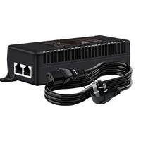 Injecteur PoE actif 90W 2.5G, adaptateur PoE haute puissance 52V avec prise en charge Ethernet Gigabit