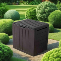 Conteneurs de rangement en tissu multifonctionnels modernes, pliables, de type ouvert, pour l'extérieur, pour maquillage, vêtements, salle de bain, buanderie, en PP