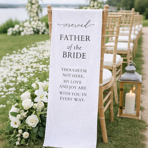 Runner da Tavolo Commemorativo per Matrimonio con Logo, Decorazione per Festa Nuziale, Vendita all'Ingrosso - Product Image 6