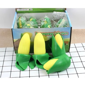 Jouet anti-stress créatif en TPR en forme d'épi de maïs à peler, jouet sensoriel pour enfants - Product Image 1