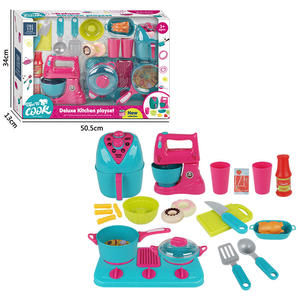 Juguete de Cocina para Niños, Licuadora de Juguete, Freidora de Aire, Microondas, Batidora de Varillas, Juego de Cocina Educativo para Niños - Product Image 5