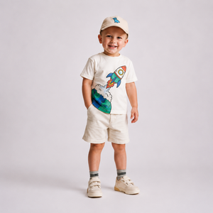 T-shirt graphique personnalisé pour garçons, T-shirt imprimé pour enfants, vêtements décontractés d'été, marché européen et américain - Product Image 1