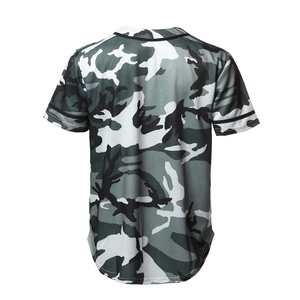 PIHA SPORTS Men Baseball Jersey with Embroidered Team Uniform Name Number <b>Camouflage</b> Pattern 100% Polyester for Men Women Youth - Product Image 2