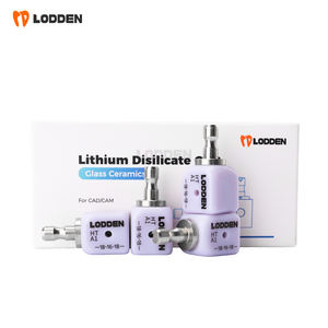 LODDEN materiali CAD/CAM A16 blocchi di ceramica disilicato di litio dentale impianta blocco di vetro Abutment con foro ht lt - Product Image 2