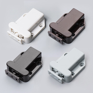 POM ABS plastique gris meubles loquet magnétique cuisine porte charnière amortisseur pour appartements extérieur hôtel hôpital - Product Image 4