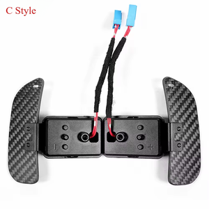 Palettes de changement de vitesse magnétiques en fibre de carbone pour <span class=keywords><strong>Audi</strong></span> Universal B8 B8.5 B9 C8 A1 A3 A5 A8 Q2 Q3 Q4 Q5 Q7 S2 S3 S4 S4 S5 SQ5 <span class=keywords><strong>RS3</strong></span> RS4 RSQ5 - Product Image 3