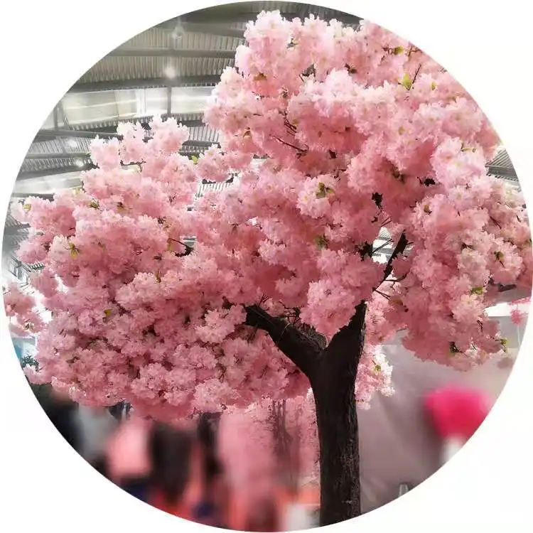 Künstliche Blume Kirschblüte bunte hochwertige Seiden blume für Party dekoration