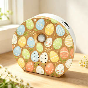 Altavoz con <span class=keywords><strong>Sonido</strong></span> de Pájaros, Activación por PIR, Funciona con Batería, Decoración para Interiores y Exteriores, Estilo Boho, Relajante, ODM - Product Image 6