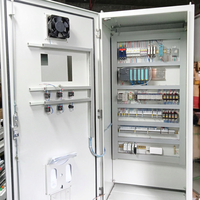 Armoire de commande PLC, panneau de commande industriel, armoire de distribution électrique en acier inoxydable