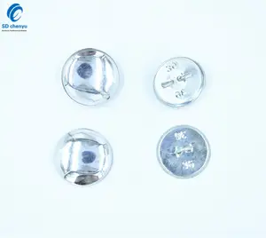 Bulk Metal Flat Back 36L Fabric Self Covered Buttons For Furniture