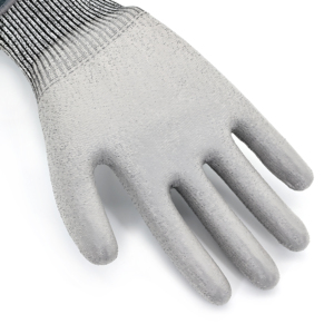 ANSI A3 <strong>Anti</strong>-<strong>Cut</strong> <strong>Glove</strong> Level 5 PU <strong>Gloves</strong> For Construction Hand Protective Work <strong>Gloves</strong> - Product Image 1