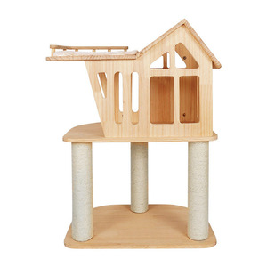 Arbre à chat multi-niveaux Skyland and Garden avec design Skyland and Garden pour chats d'intérieur - Product Image 4