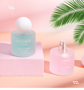 Cerise, Azalée, Orchidée, Parfum <span class=keywords><strong>50ml</strong></span>, <span class=keywords><strong>Eau</strong></span> <span class=keywords><strong>de</strong></span> <span class=keywords><strong>Toilette</strong></span> Durable pour Femmes, Coffret Cadeau pour Petit Groupe d'Étudiants, Vente en Gros au Vietnam - Product Image 1