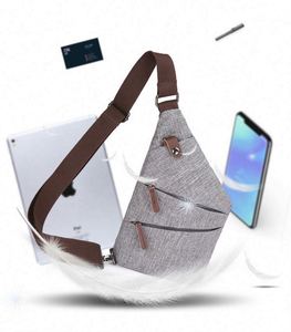 Bolso Bandolera Deportivo Personalizado de un Solo Hombro, Bolso Mensajero Antirrobo Informal para Hombre - Product Image 6