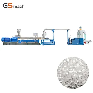 ماكينة خلط الحبيبات البلاستيكية 500-700 كجم/س، آلة البثق ذات مسمارين، ماكينة وآلة تحبيب eva