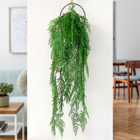 L-336 nouveau Style vraies plantes au toucher fausse feuille perse plantes vertes artificielles suspendues pour décoration de plafond