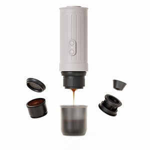 Máquina de café <span class=keywords><strong>espresso</strong></span> eléctrica portátil <span class=keywords><strong>Nano</strong></span>, cafetera de viaje, autocalentamiento para coche de Camping con cápsula NS de polvo molido a prueba de agua - Product Image 4