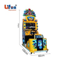 Vente en gros d'usine, jeux vidéo de course automobile pour enfants, machine de course automobile bon marché, jeux de course automobile pour enfants, arcade pour centre de jeux