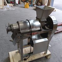 Industriële schroefpersmachine met veiligheidsbeveiliging, schroefpersapparatuur voor continue fruitpersproductie