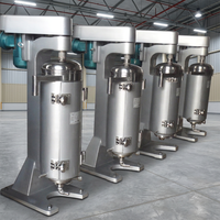 Centrifugeuse tubulaire industrielle haute vitesse pour miel, bière, levure, jus