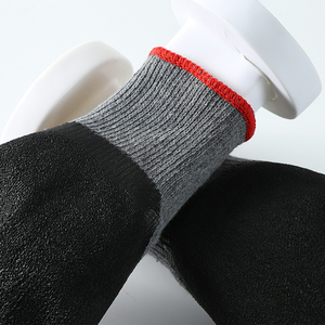 Gants enduits de travail pour hommes en gros bon marché Gants de <span class=keywords><strong>menuisier</strong></span> de jardin Gants enduits froissés en latex - Product Image 6
