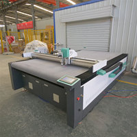 Mesa de corte de tela alimentación automática CNC máquina cortadora de tela cuchillo de vibración plotter de corte cortador plano de tela