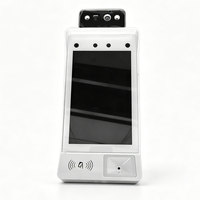 Terminal de reconnaissance faciale étanche IP65 avec caméra binoculaire et lecteur de cartes NFC 13,56 MHz pour contrôle d'accès F10-X1