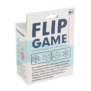 Cube magique de transformation d'espace infini 3D, puzzle Kaleidocycle, jouet anti-stress, jouet éducatif géométrique pour enfants, soulagement du stress - Product Image 6