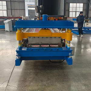 Mesin Pembentuk Roll Lembaran Atap Self Lock 700 Mesin Pembuat Atap Standar Afrika Selatan - Product Image 5