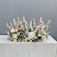 GNW Personnalisé Haute Qualité Rose Rose Fleur Artificielle pour Décoration de Mariage