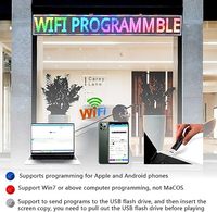 Pantalla LED para Exteriores Personalizada a Todo Color con WiFi, Texto Programable Desplazable, IP65, Brillo de 4000 Nits