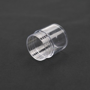 Clear Plastic 6g Cosmetic Containers With Clear Screw Lid For Eye Shadow Cream Nail Polish Balm Makeup Samples - Product Image 2