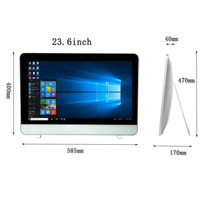 Inti OEM Aio <span class=keywords><strong>Laptop</strong></span> I3 I5 I7, <span class=keywords><strong>Laptop</strong></span> Bisnis Pendidikan Game Komputer Layar Sentuh Monoblock Desktop Telanjang Semua Dalam 18.5 Inci - Product Image 2